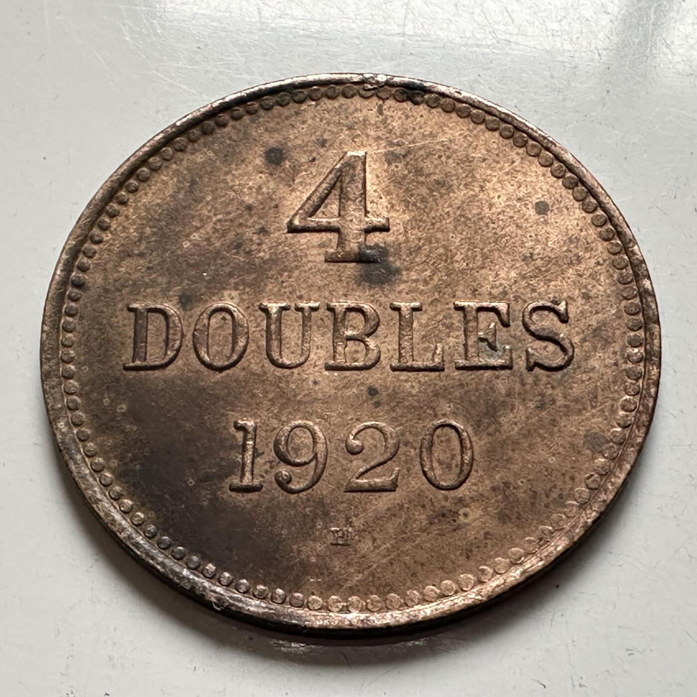 🌹外币初藏🌹🐯2026年第4场  每周二四六晚8️⃣点 接代拍 根西岛1920年4道布