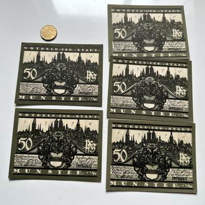 🌹外币初藏🌹🐯2026年第4场  每周二四六晚8️⃣点 接代拍 - 德国一战时期紧急币—4