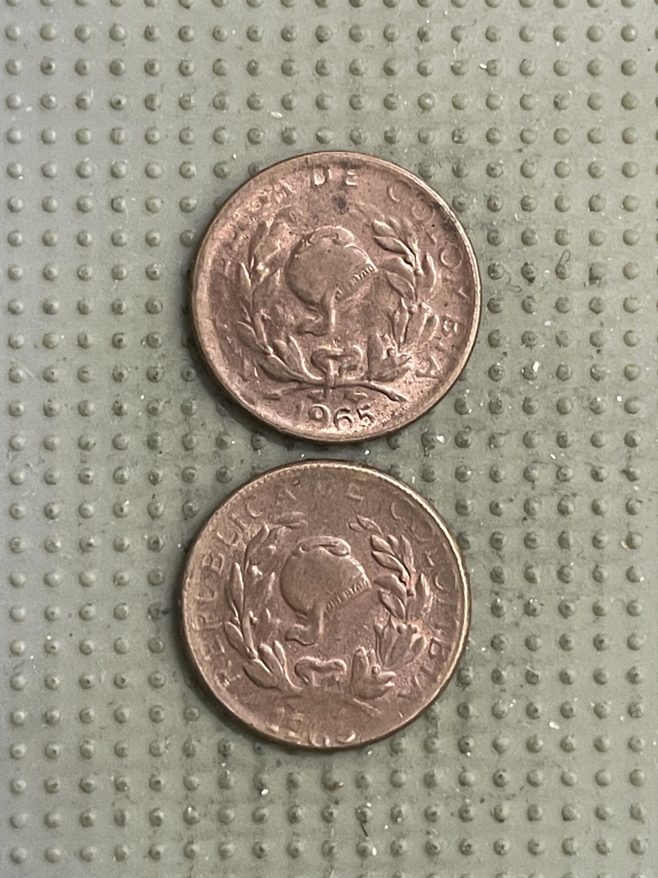 2026年第3场各国散币拍卖（总第153场） 哥伦比亚1分2枚