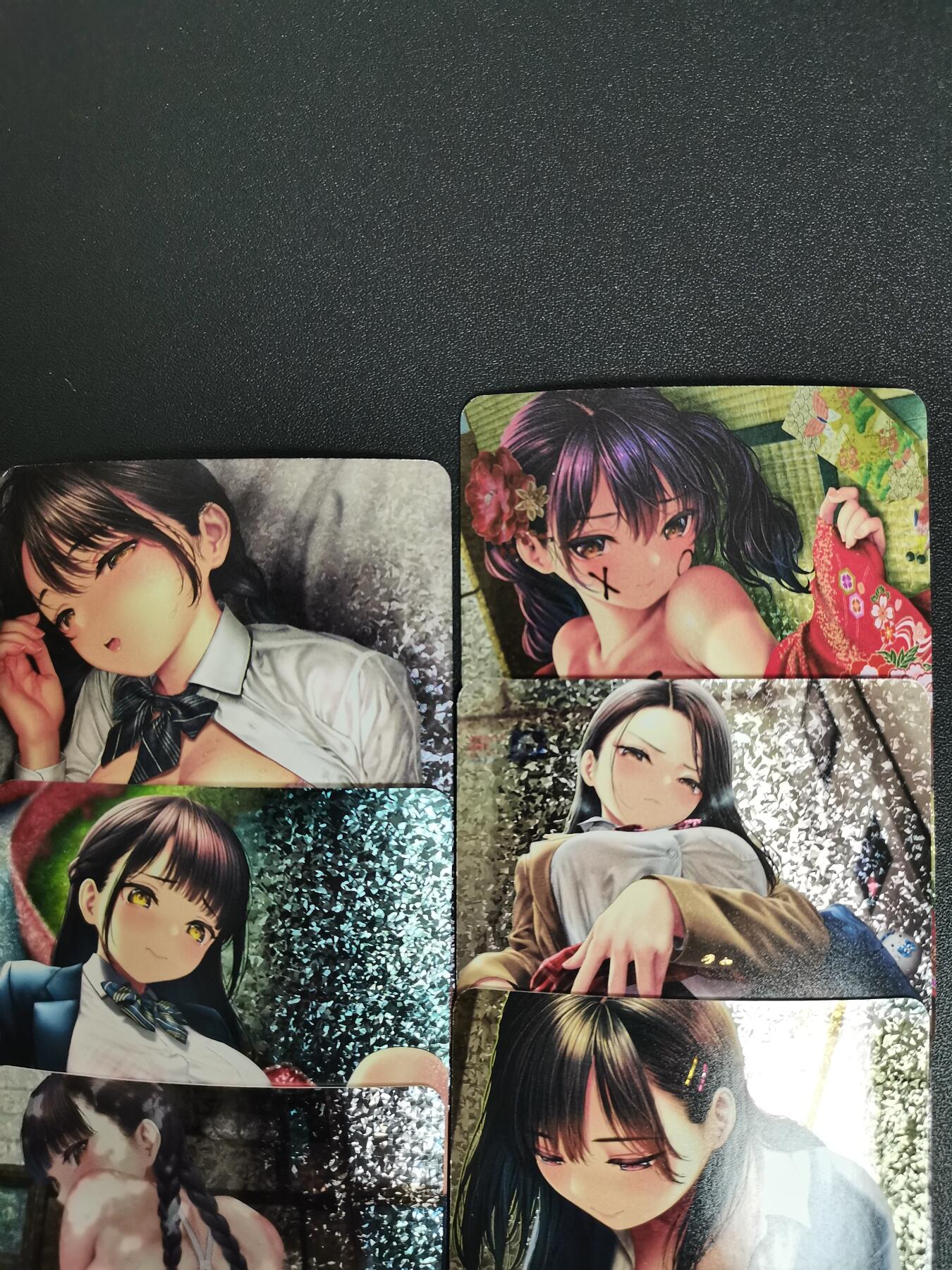 NO.20.5 好又多妹卡大赏，祝你新年旺桃花~只能从此链接进的专场！新店点关注不迷路~每周一站式配齐，方便凑单！（周5晚9点截拍，卖家送拍免费！） 卡卡有趣 性感小姐姐 闪卡6张