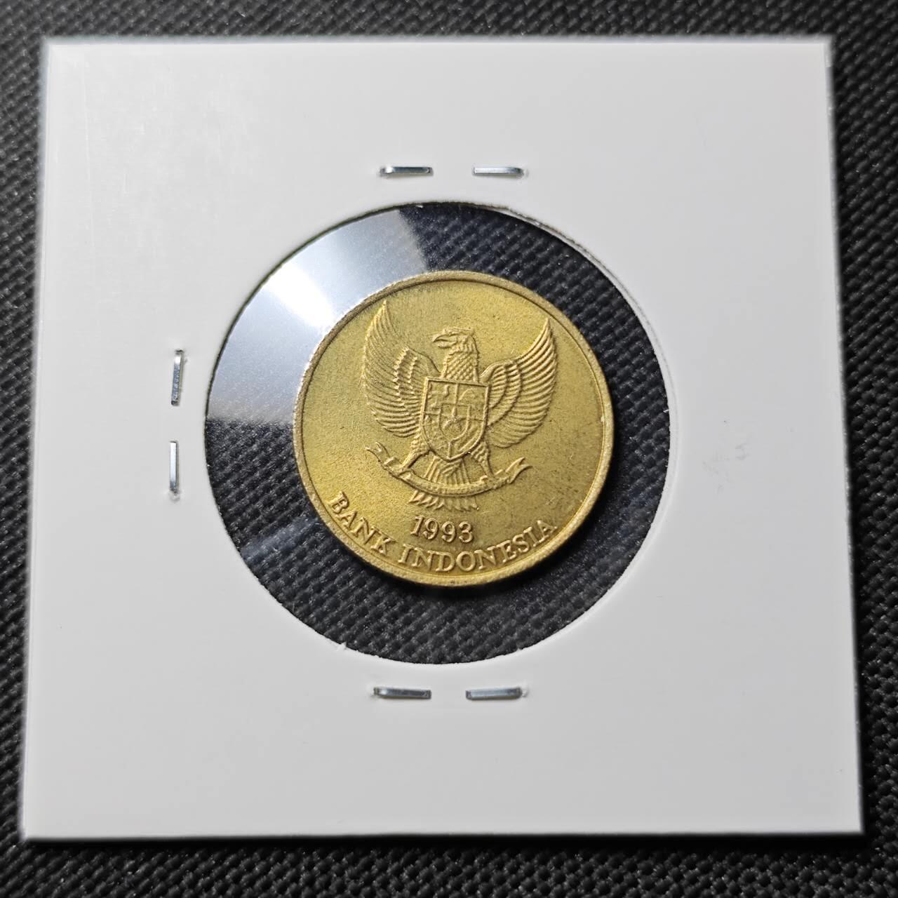 KK钱币收藏小铺  第387期  2月预留时间 周末发货  印度尼西亚50卢比铜币