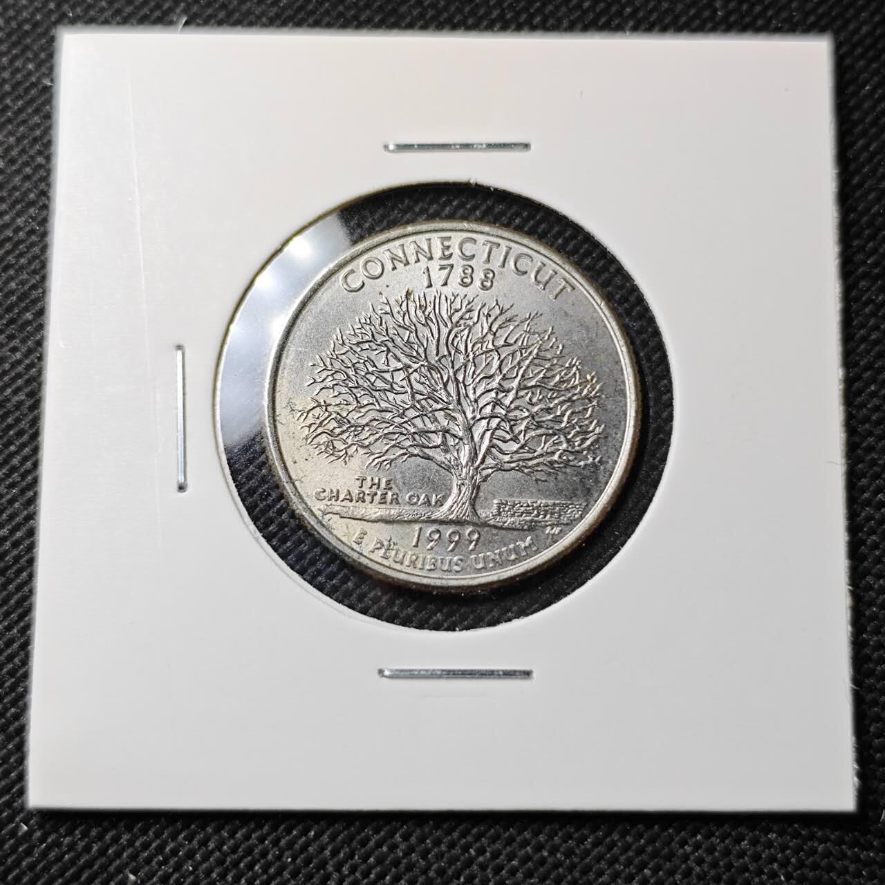 KK钱币收藏小铺  第387期  2月预留时间 周末发货  美国25分纪念币