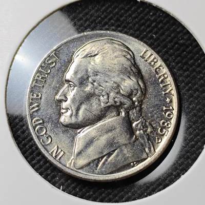 KK钱币收藏小铺  第387期  2月预留时间 周末发货 -  美国5分 好品