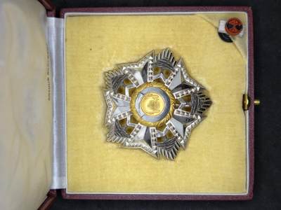 凯旋世界勋赏（第21期冬季大拍）（欢迎送拍）（对拍品有疑问请询问客服，不接受到手刀，出价默认拍品品相。请认真阅读拍卖规则！出价默认已认可！）（收到货请录制开箱视频，无视频概不处理问题。） - 黎巴嫩🇱🇧雪松勋章星芒银制