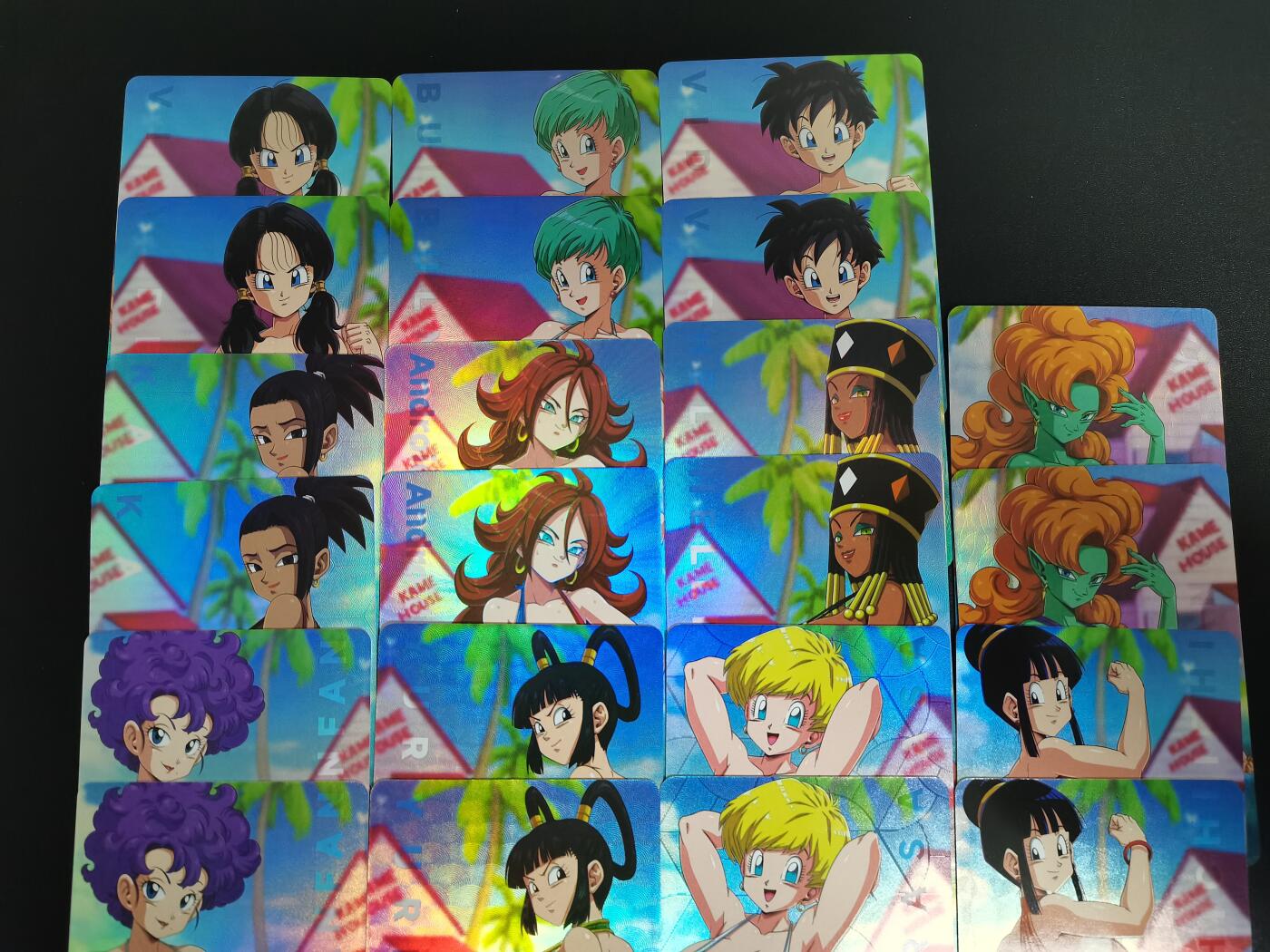 NO.20.5 好又多妹卡大赏，祝你新年旺桃花~只能从此链接进的专场！新店点关注不迷路~每周一站式配齐，方便凑单！（周5晚9点截拍，卖家送拍免费！）  冰狗卡牌 龙珠艺术特藏对卡 20张