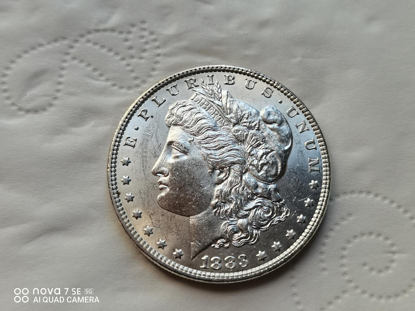 外国外币 1883年美国大银币