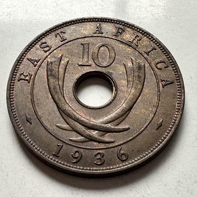 🌹外币初藏🌹🐯2026年第4场  每周二四六晚8️⃣点 接代拍 - 英属东非1936年爱八 10分