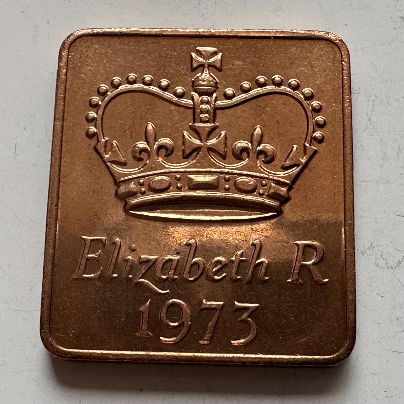 🌹外币初藏🌹🐯2026年第4场  每周二四六晚8️⃣点 接代拍 英国1973年皇家造币厂套币铜章