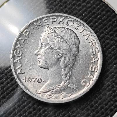 KK钱币收藏小铺  第387期  2月预留时间 周末发货 -  匈牙利5菲勒 少女