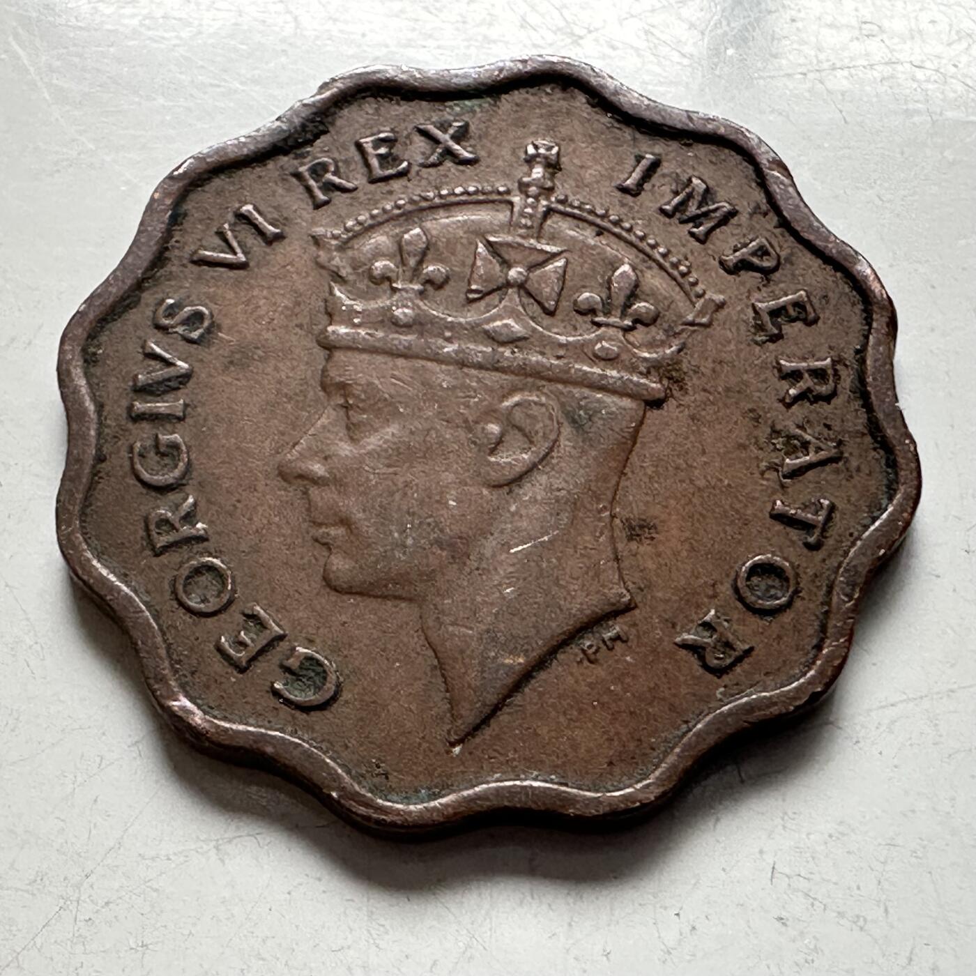 🌹外币初藏🌹🐯2026年第4场  每周二四六晚8️⃣点 接代拍 英属塞浦路斯1945年1/2皮阿斯特