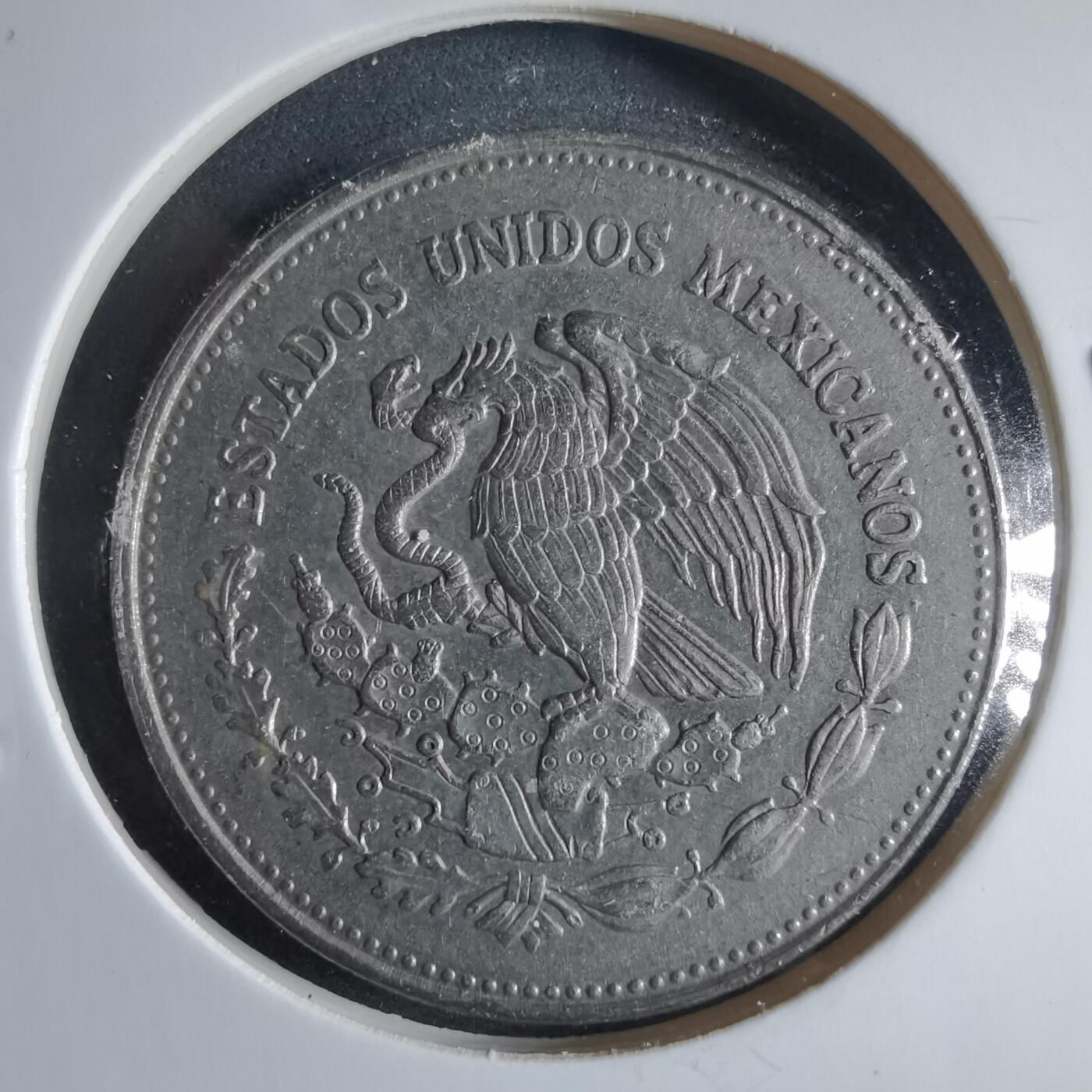 沼泽如烟--第954场 墨西哥1986年200比索纪念币