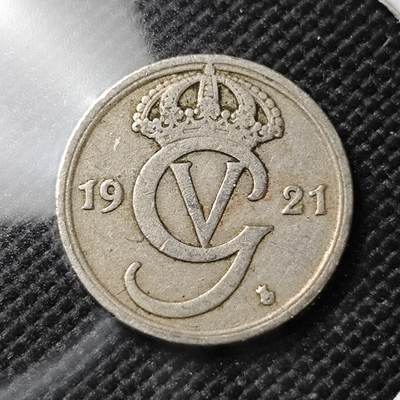 KK钱币收藏小铺  第387期  2月预留时间 周末发货 -  1921挪威10欧尔