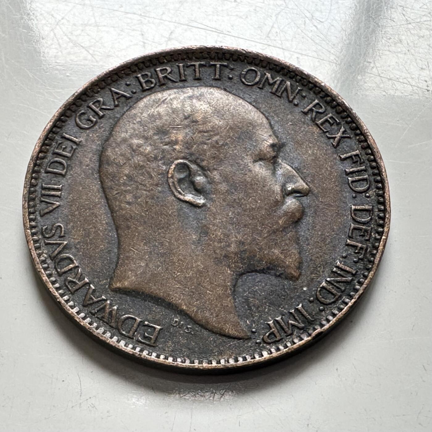 🌹外币初藏🌹🐯2026年第4场  每周二四六晚8️⃣点 接代拍 英国1909年一法新 b