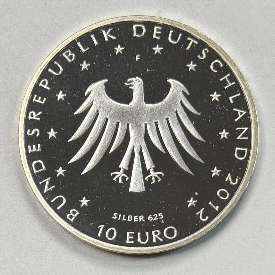 S&S Numismatic世界钱币-拍卖 第118期  德国2012年 格林童话故事200年 10欧元精制纪念银币 16克625银