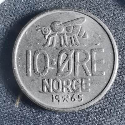 沼泽如烟--第954场 - 挪威1965年10欧尔