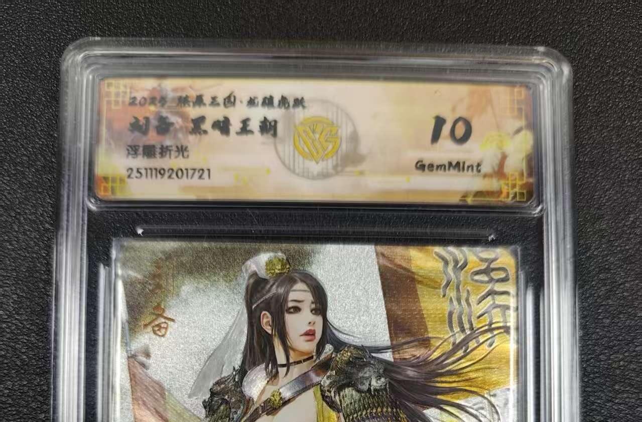 丫丫卡拍--燎原三国&各种裸卡特别场（1月9日22点截拍） 焱卡燎原三国·龙骧虎跃《黑暗王朝》刘备 浮雕折光