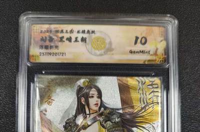 丫丫卡拍--燎原三国&各种裸卡特别场（1月9日22点截拍） - 焱卡燎原三国·龙骧虎跃《黑暗王朝》刘备 浮雕折光