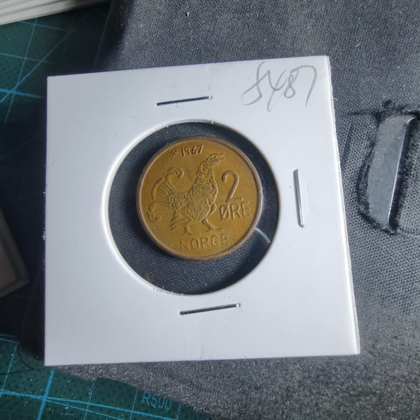 沼泽如烟--第954场 挪威1967年2欧尔