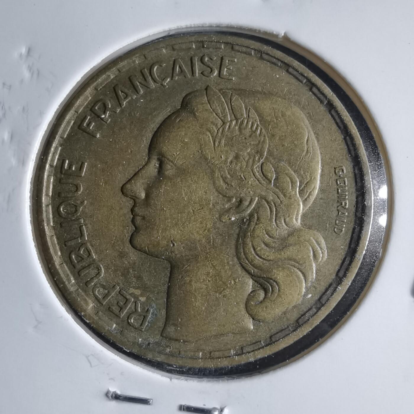 沼泽如烟--第954场 法国1951年50法郎