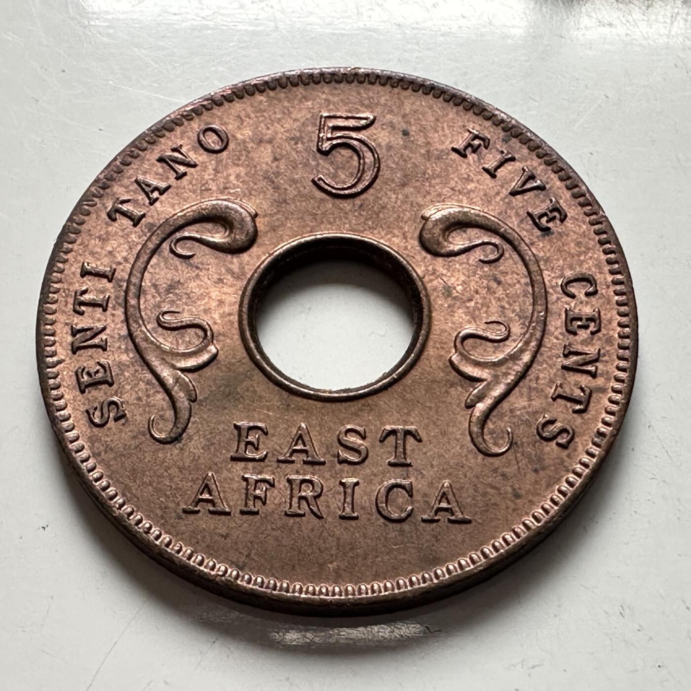 🌹外币初藏🌹🐯2026年第4场  每周二四六晚8️⃣点 接代拍 东非1964年五分 独立首版