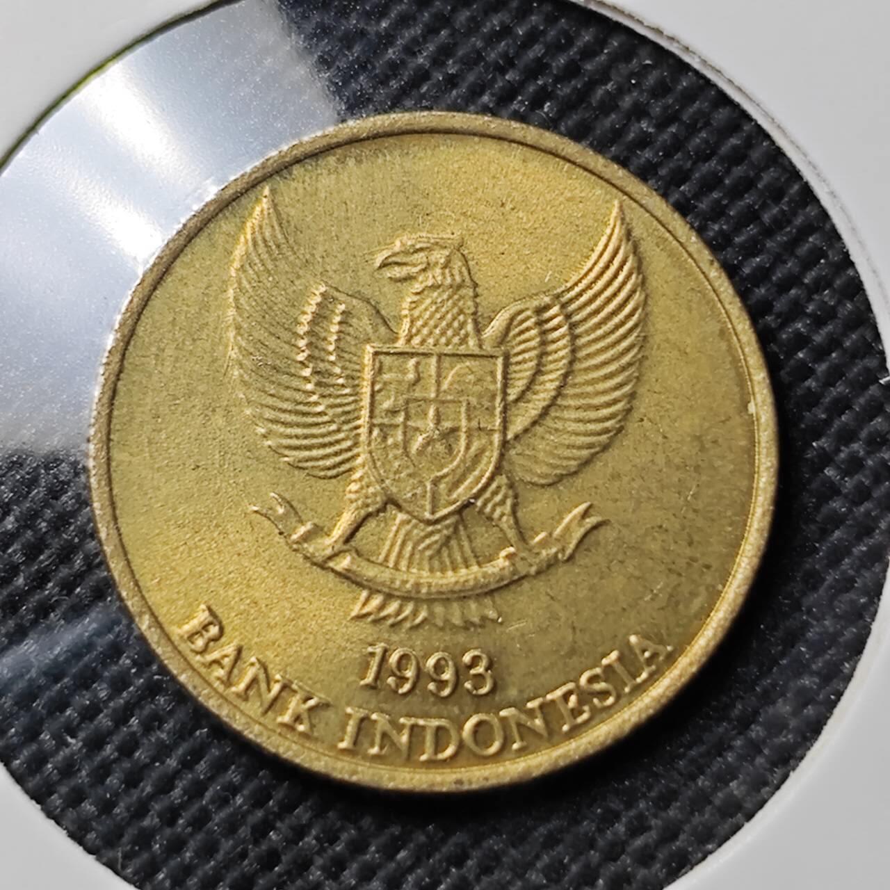 KK钱币收藏小铺  第387期  2月预留时间 周末发货  印度尼西亚50卢比铜币