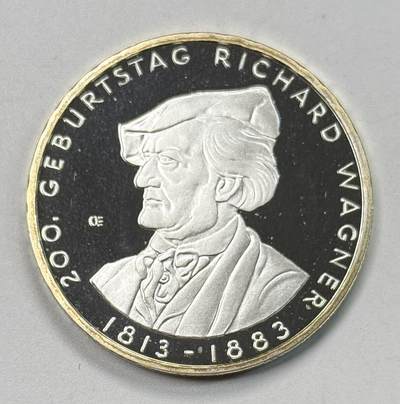 S&S Numismatic世界钱币-拍卖 第118期  - 德国2013年 理查德·瓦格纳诞辰200周年 10欧元精制纪念银币 16克625银