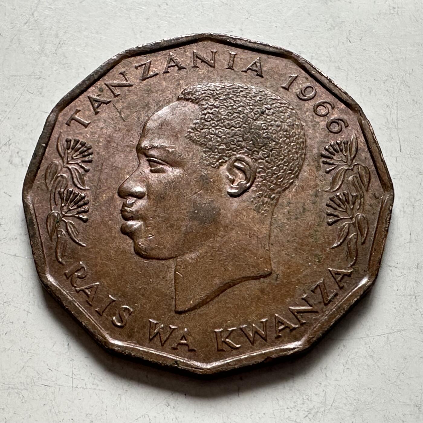 🌹外币初藏🌹🐯2026年第4场  每周二四六晚8️⃣点 接代拍 坦桑尼亚1966年五分