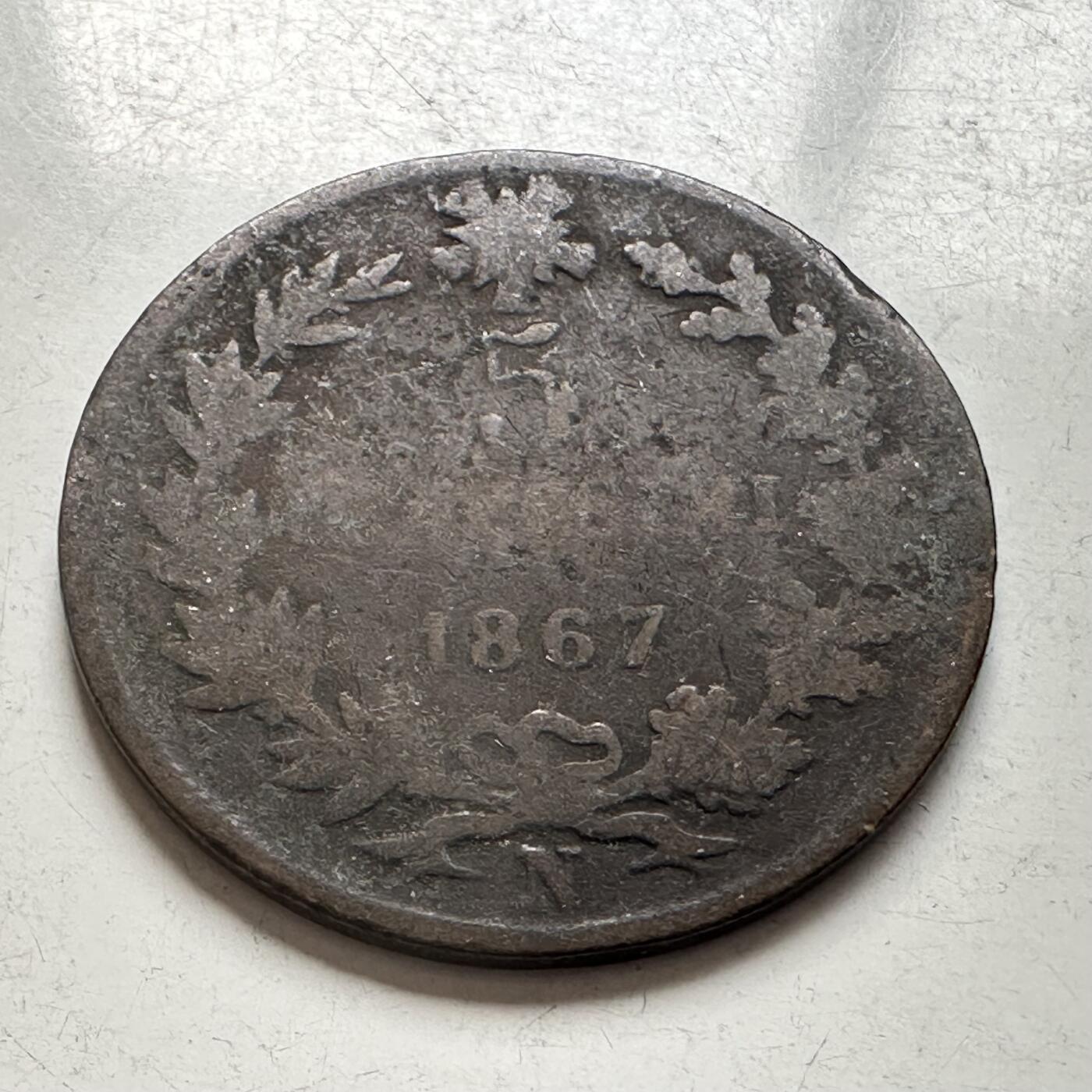 🌹外币初藏🌹🐯2026年第4场  每周二四六晚8️⃣点 接代拍 意大利1867年五分