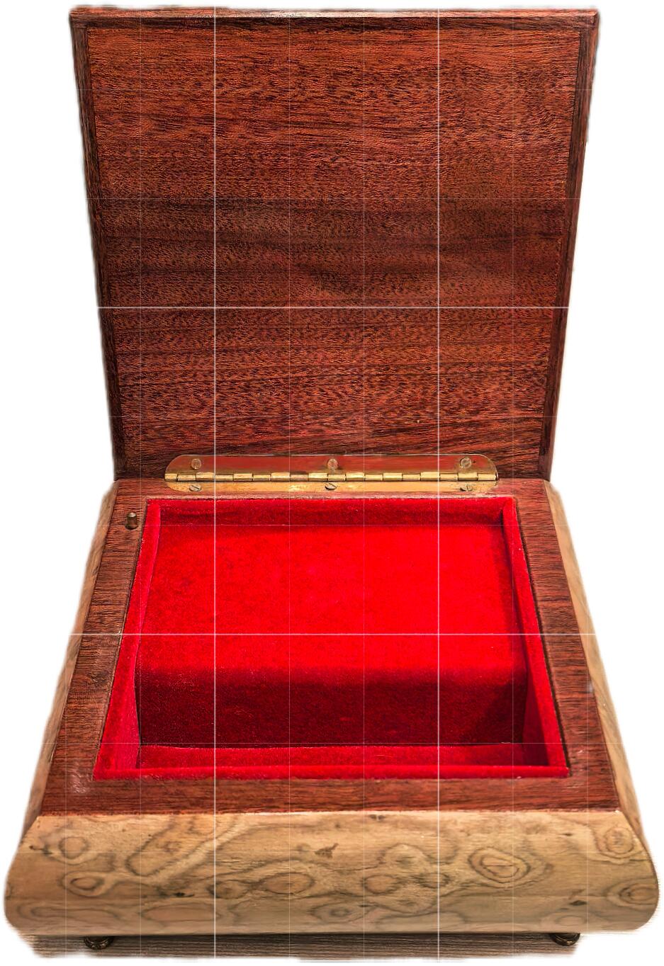 精品实木音乐八音首饰盒 意大利罗马产 带编号