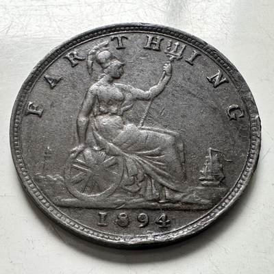 🌹外币初藏🌹🐯2026年第4场  每周二四六晚8️⃣点 接代拍 - 英国1894年一法新