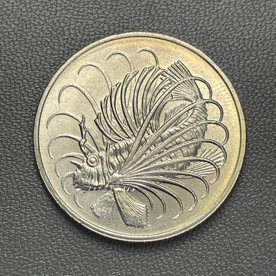 回流20260108 - 全新新加坡1982年50分 蓑鲉（Lionfish）狮子鱼