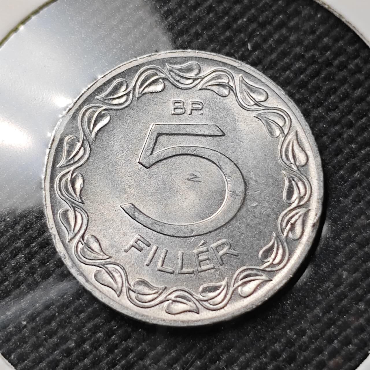 KK钱币收藏小铺  第387期  2月预留时间 周末发货  匈牙利5菲勒 少女