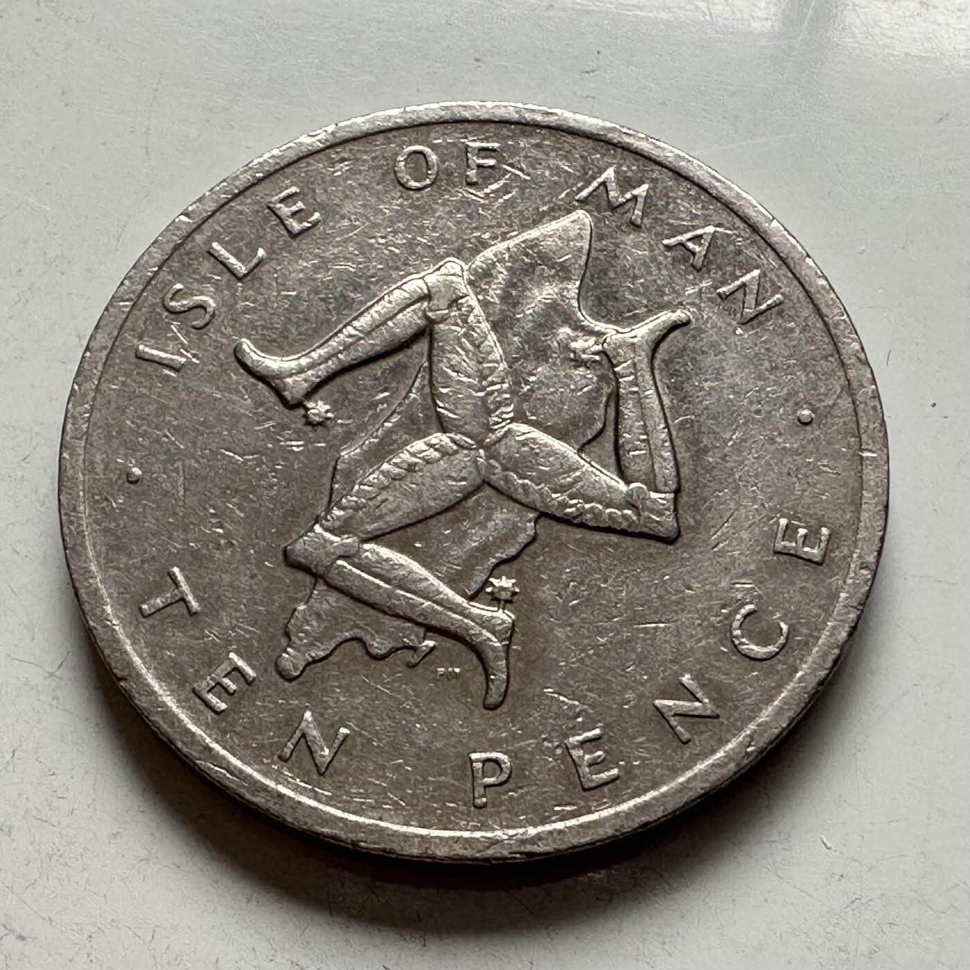 🌹外币初藏🌹🐯2026年第4场  每周二四六晚8️⃣点 接代拍 马恩岛1976年10便士 b