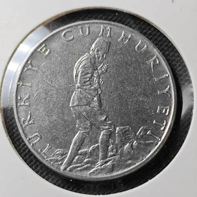 KK钱币收藏小铺  第387期  2月预留时间 周末发货 -  1964土耳其2.5里拉