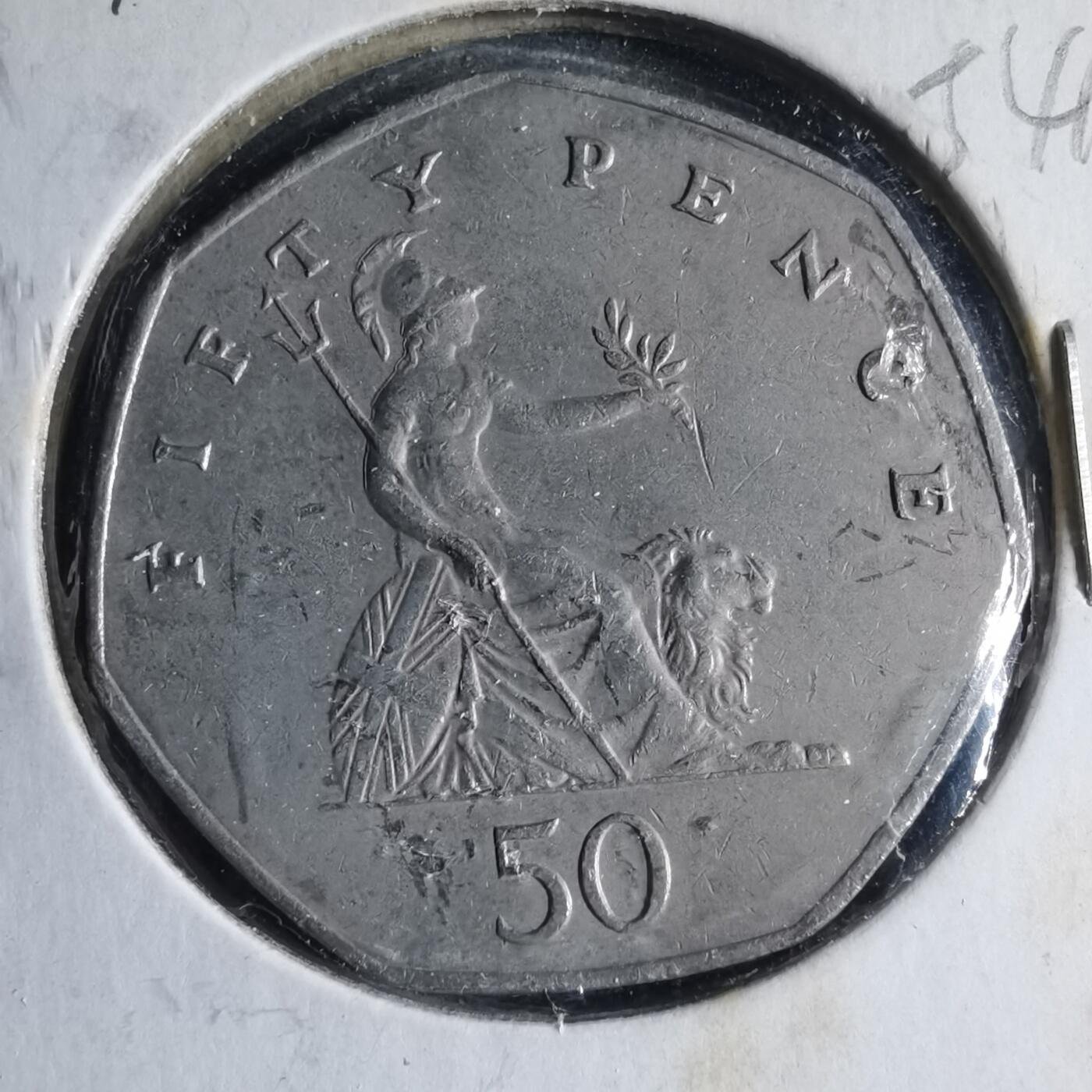 沼泽如烟--第954场 英国1983年50便士