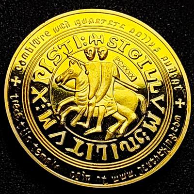 泉币菌-第167场- 精品福利场 - 马剑骑士纪念章 40×3mm