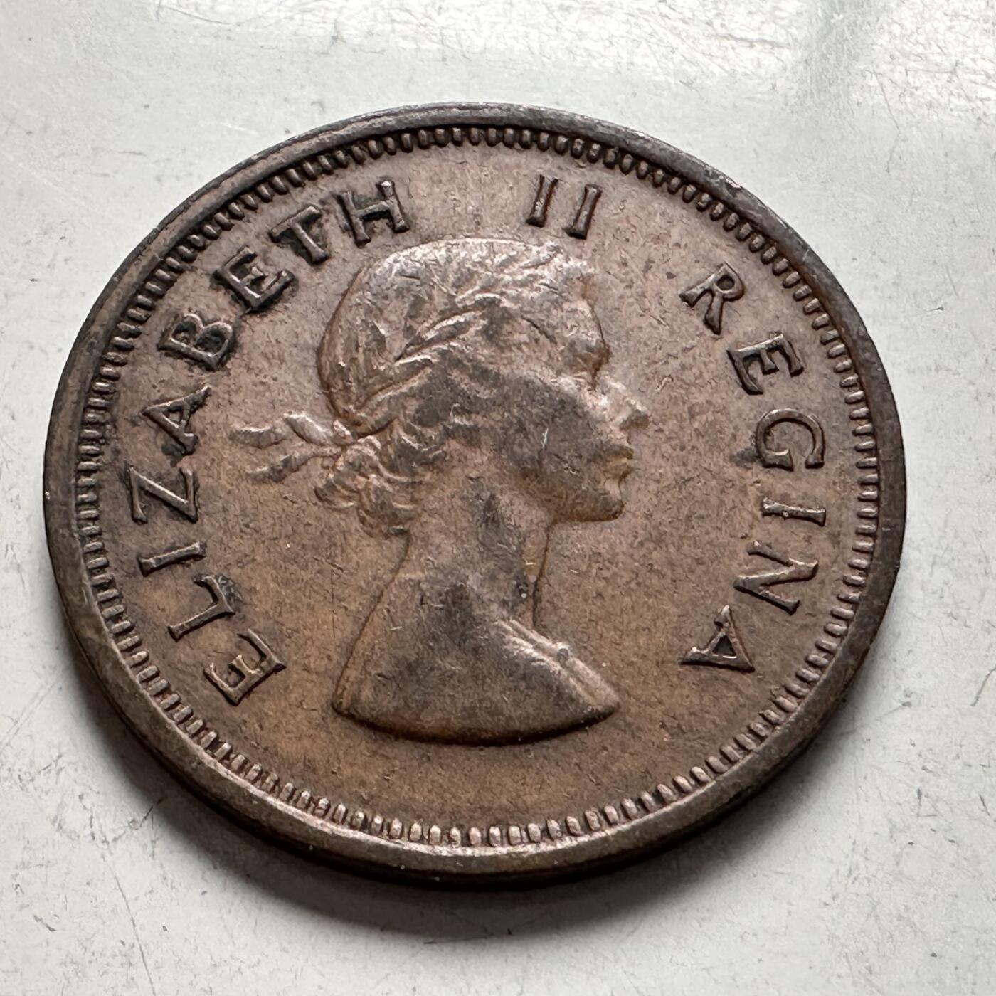 🌹外币初藏🌹🐯2026年第4场  每周二四六晚8️⃣点 接代拍 南非1953年1/4便士