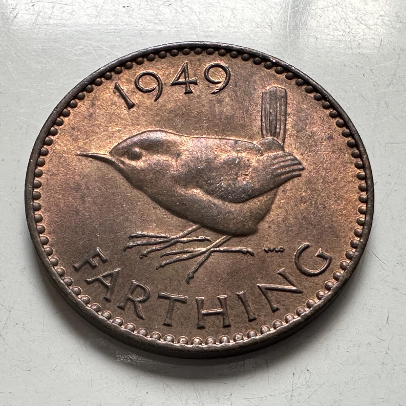 🌹外币初藏🌹🐯2026年第4场  每周二四六晚8️⃣点 接代拍 英国1949年一法新