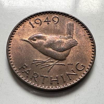 🌹外币初藏🌹🐯2026年第4场  每周二四六晚8️⃣点 接代拍 - 英国1949年一法新