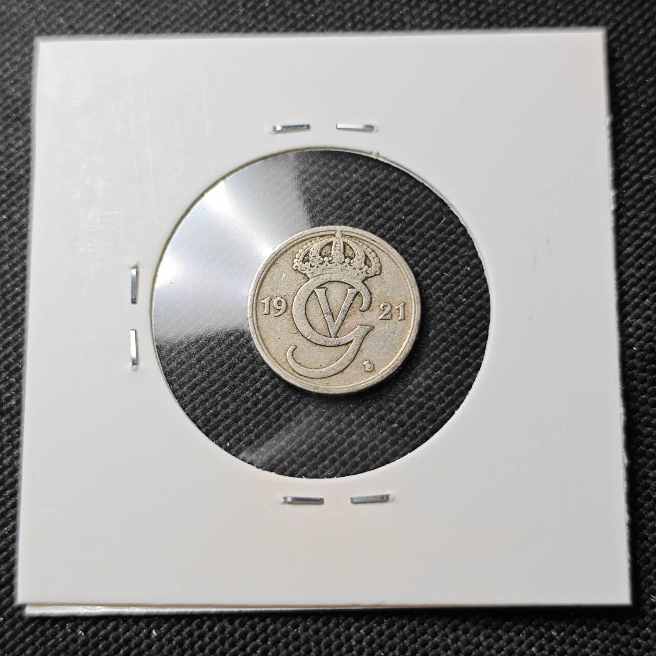 KK钱币收藏小铺  第387期  2月预留时间 周末发货  1921挪威10欧尔