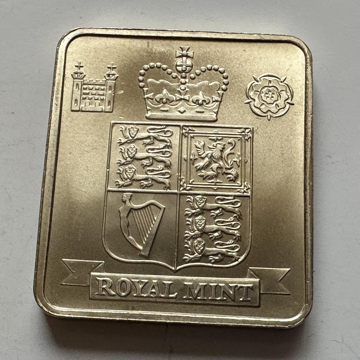 🌹外币初藏🌹🐯2026年第4场  每周二四六晚8️⃣点 接代拍 英国1999年皇家造币厂套币铜章