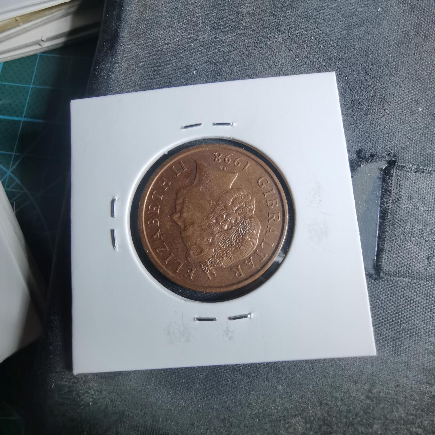 沼泽如烟--第954场 直布罗陀1998年2便士