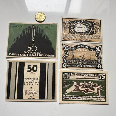 🌹外币初藏🌹🐯2026年第4场  每周二四六晚8️⃣点 接代拍 - 德国一战时期紧急币—3