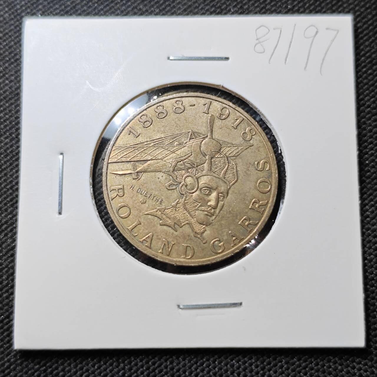 KK钱币收藏小铺  第387期  2月预留时间 周末发货  法国10法郎纪念币