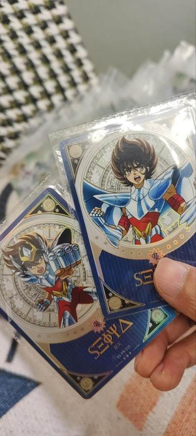 秋原瞳的小店第三十二期（捡漏凑套进货进，更多好物，敬请期待） - 卡游活动卡圣斗士星矢一对