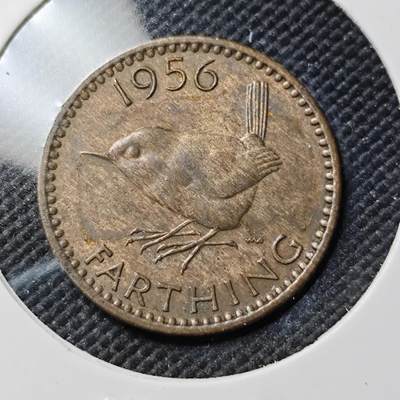 KK钱币收藏小铺  第387期  2月预留时间 周末发货 -  1956英国1法新铜币