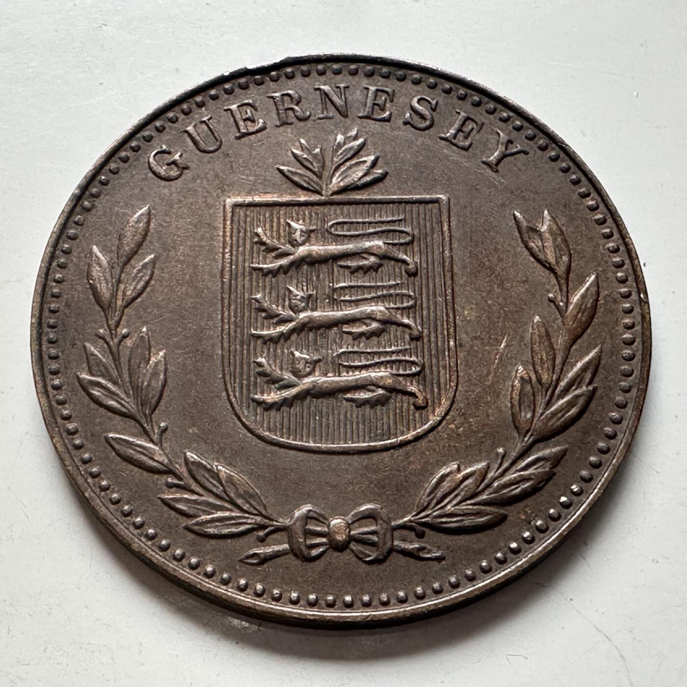 🌹外币初藏🌹🐯2026年第4场  每周二四六晚8️⃣点 接代拍 根西岛1947年8道布 b