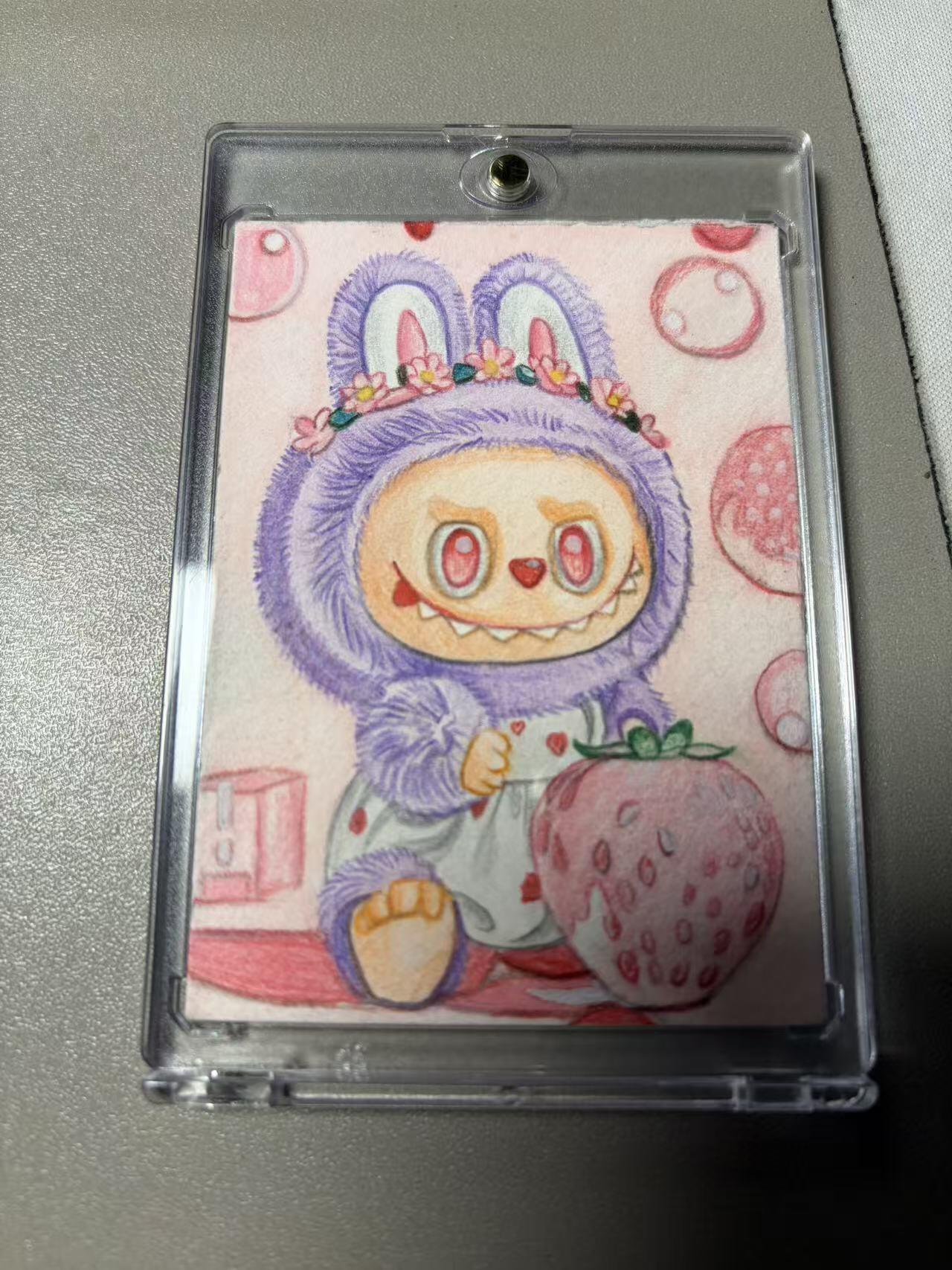 秋萤阁第40期 (1月7号周三晚上20点截拍，欢迎竞拍)  【手绘卡】拉布布