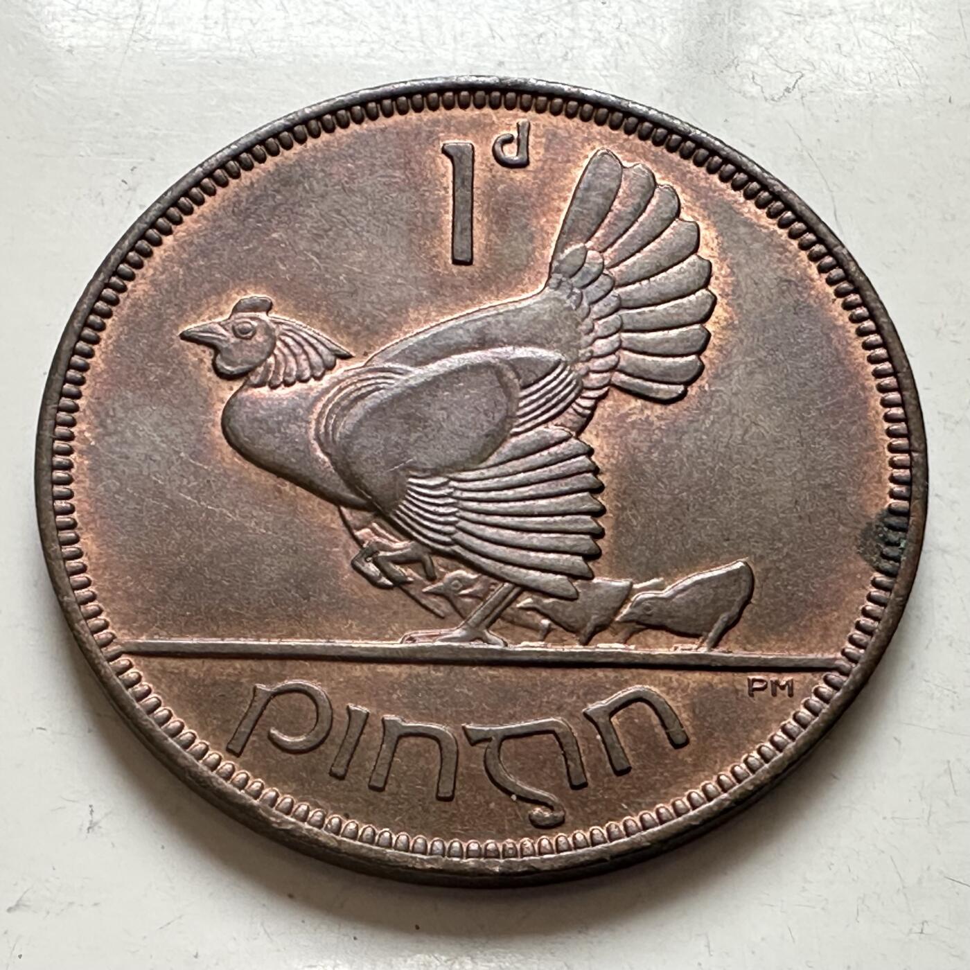 🌹外币初藏🌹🐯2026年第4场  每周二四六晚8️⃣点 接代拍 爱尔兰1937年一便士 b