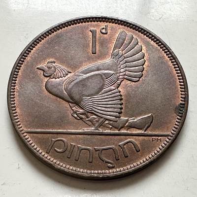 🌹外币初藏🌹🐯2026年第4场  每周二四六晚8️⃣点 接代拍 - 爱尔兰1937年一便士 b